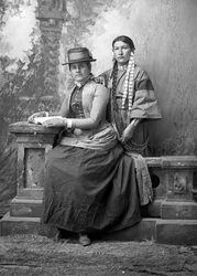 Étoile filante, Dakota, et sa sœur, années 1880